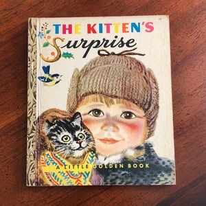 Vintage Little Golden Book ‘The Kitten’s Suprise’ 1951